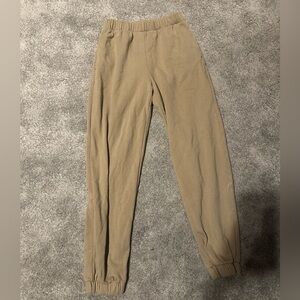 Brown John Galt sweatpants